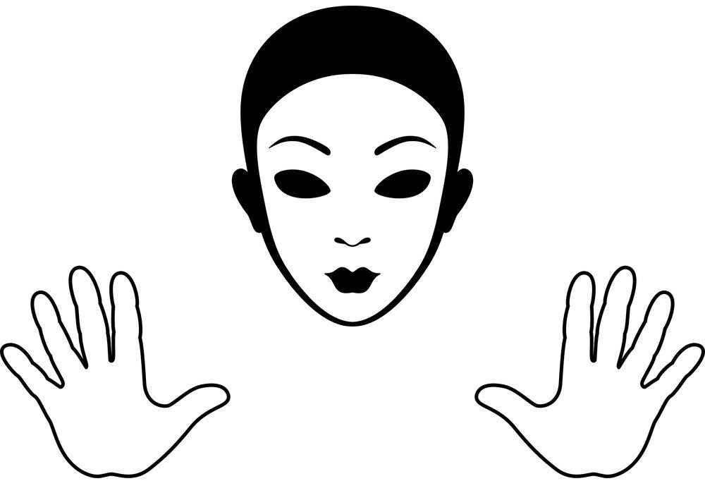 mime-mask-and-hands-silhouette-vector-1519641